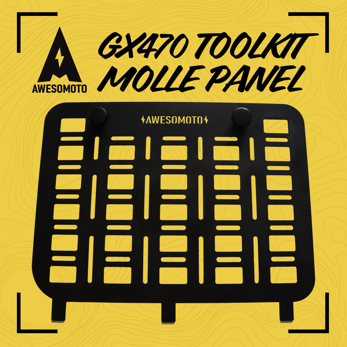 Lexus GX470 Toolkit Molle Panel