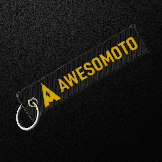 Awesomoto Mesh Flight Tag Keychain