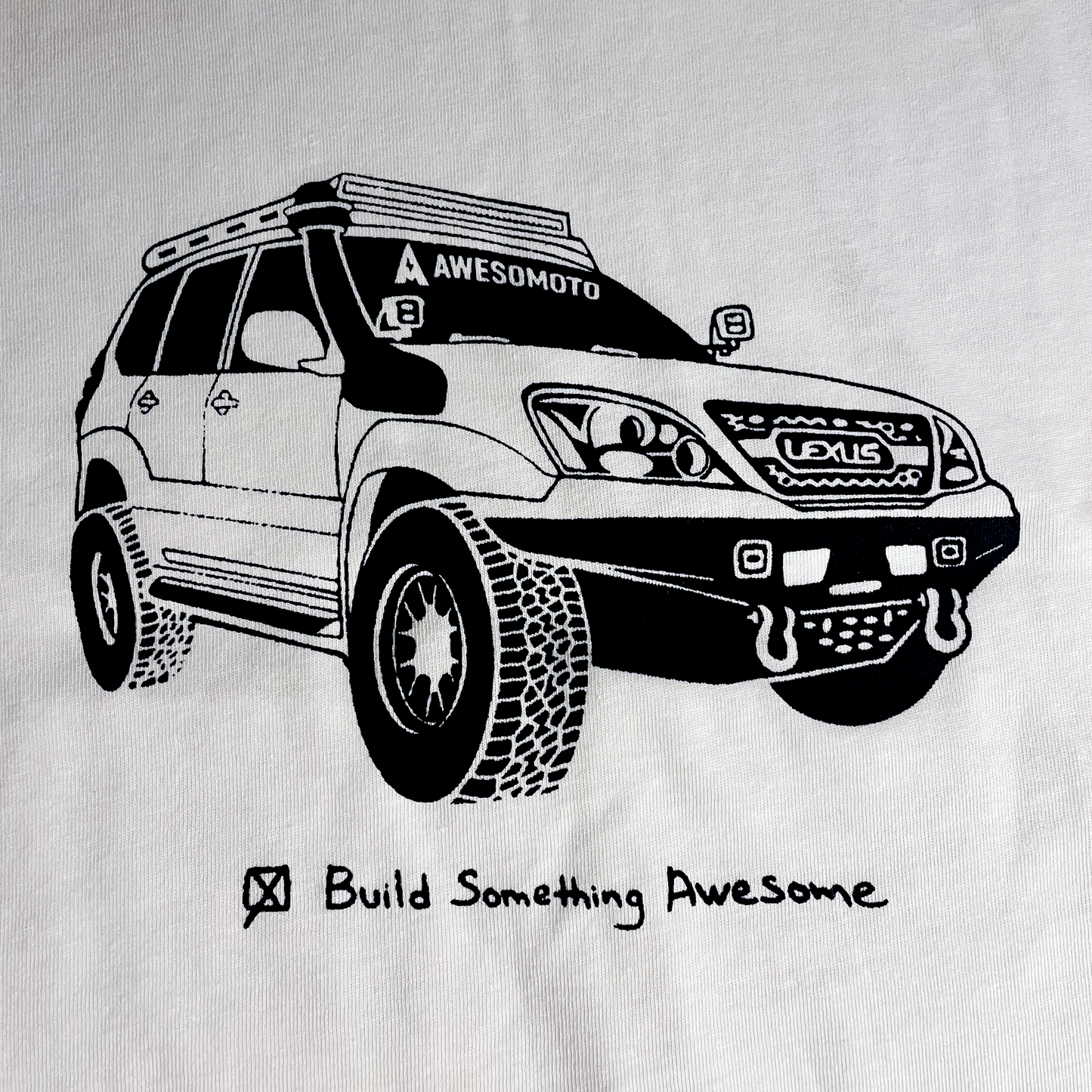 Build Something Awesome Graphic Tee